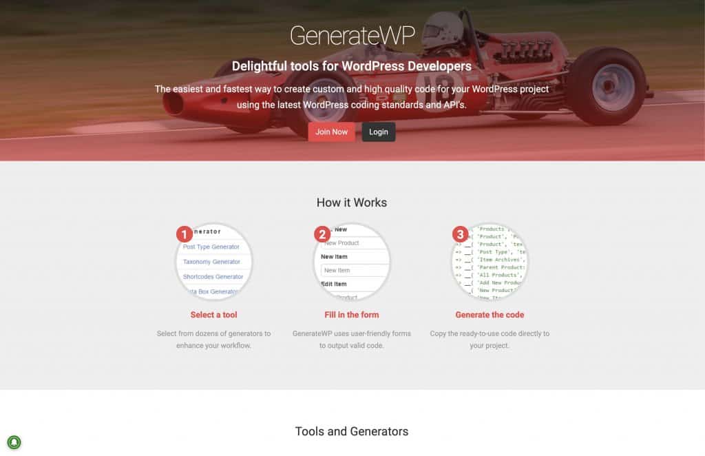 Wordpress Programmierung | Generatoren